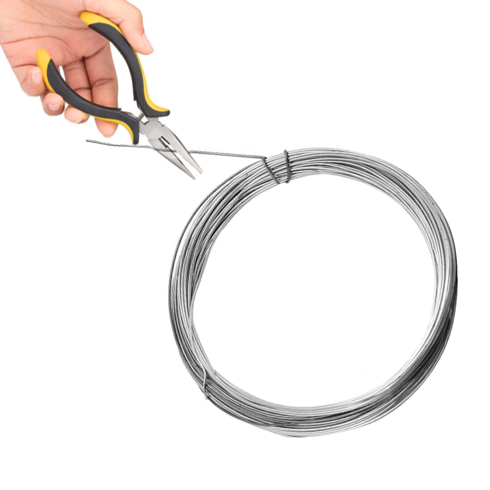 Alambre Galvanizado 1,3 mm / 8 (Rollo 50 metros)