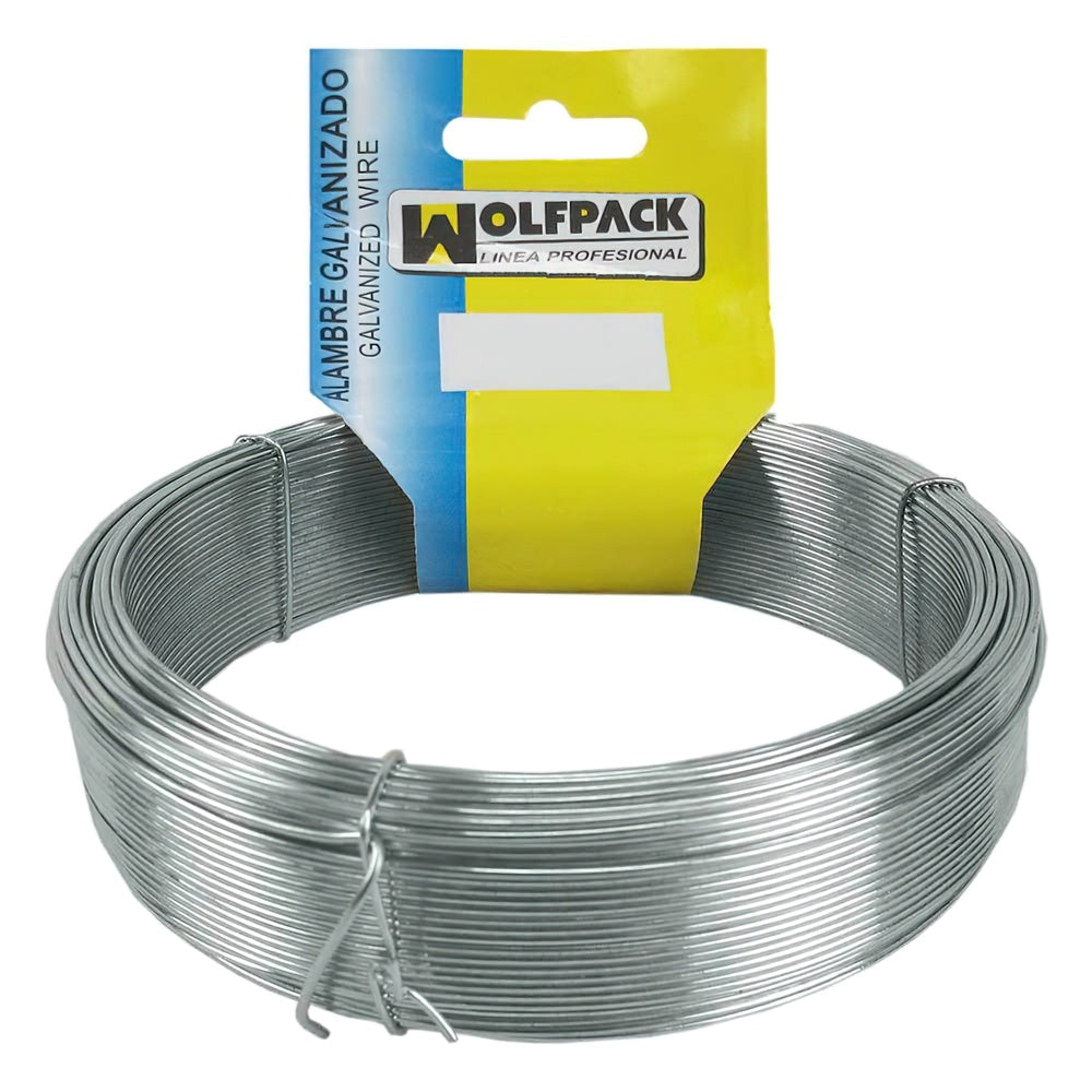 Alambre Galvanizado (Rollo 500 gramos / 130 metros) Nº 2/0,7 mm.