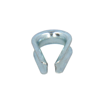 Guardacabos Zincado Para Cable 6 mm.