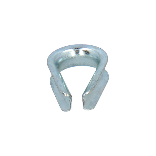 Guardacabos Zincado Para Cable 6 mm.
