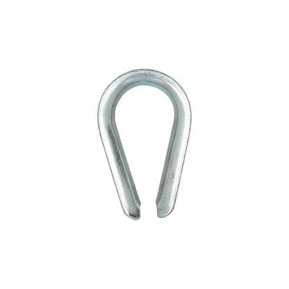Guardacabos Zincado Para Cable 6 mm.
