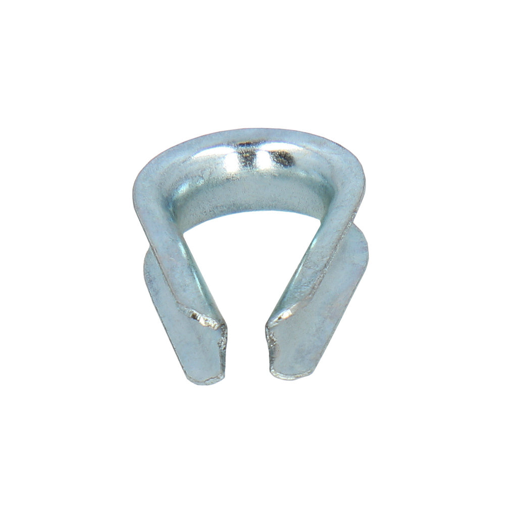 Guardacabos Zincado Para Cable 10 mm.