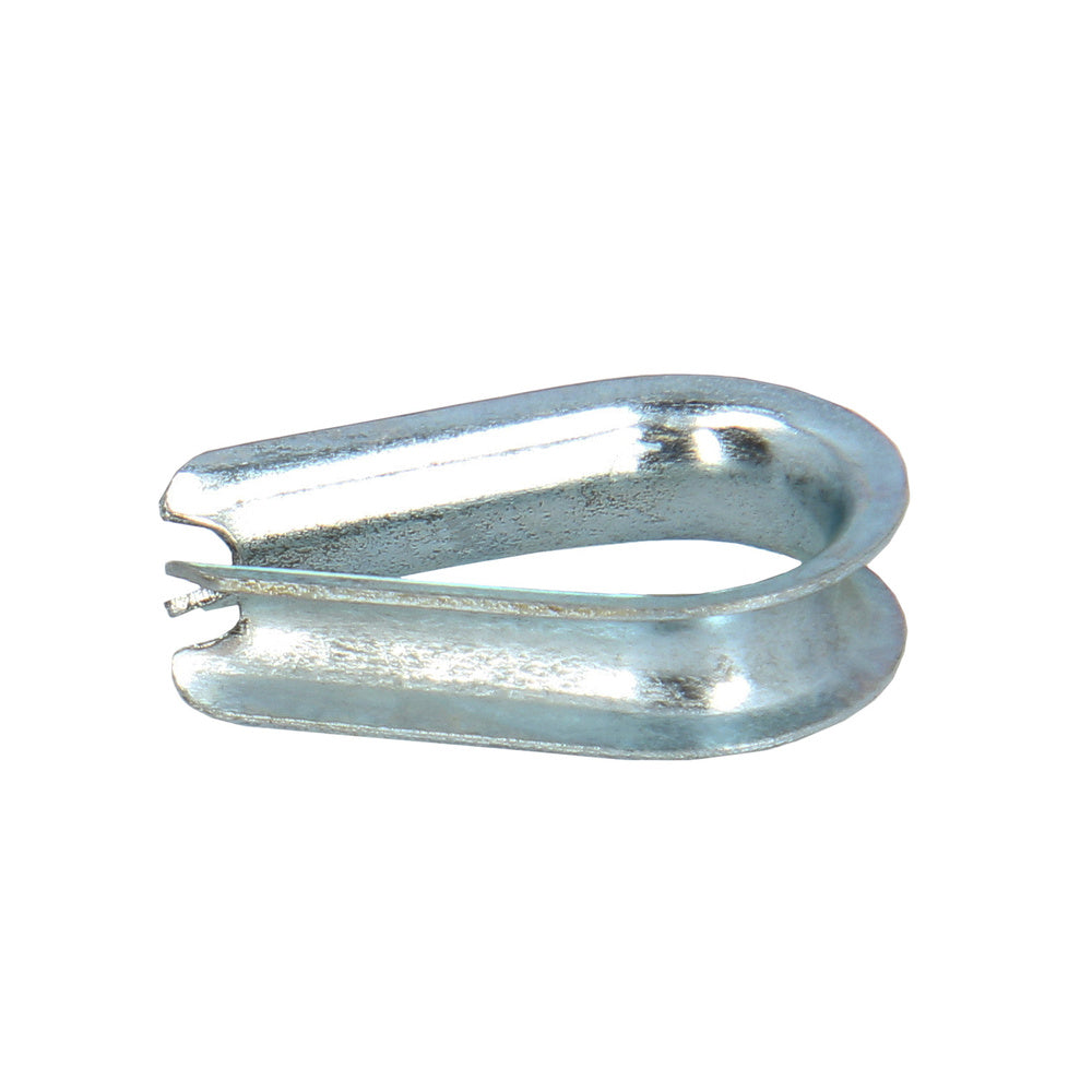 Guardacabos Zincado Para Cable 12 mm.