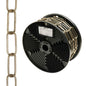 Cadena Decorativa Lisa Cuero 3,4x43 mm. Rollo 20 metros