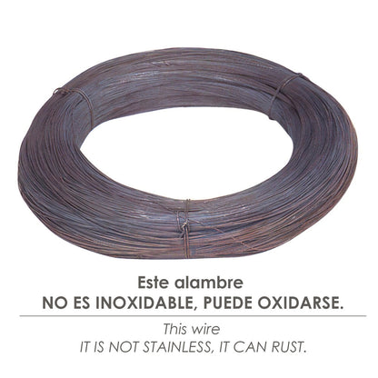 Alambre Recocido Rollo 25 kg. Nº8 - 1,3 mm.