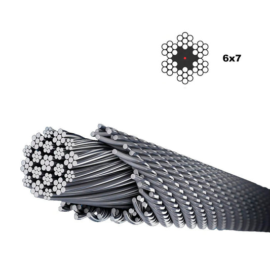 Cable Galvanizado   6 mm. (Rollo 100 Metros) No Elevacion