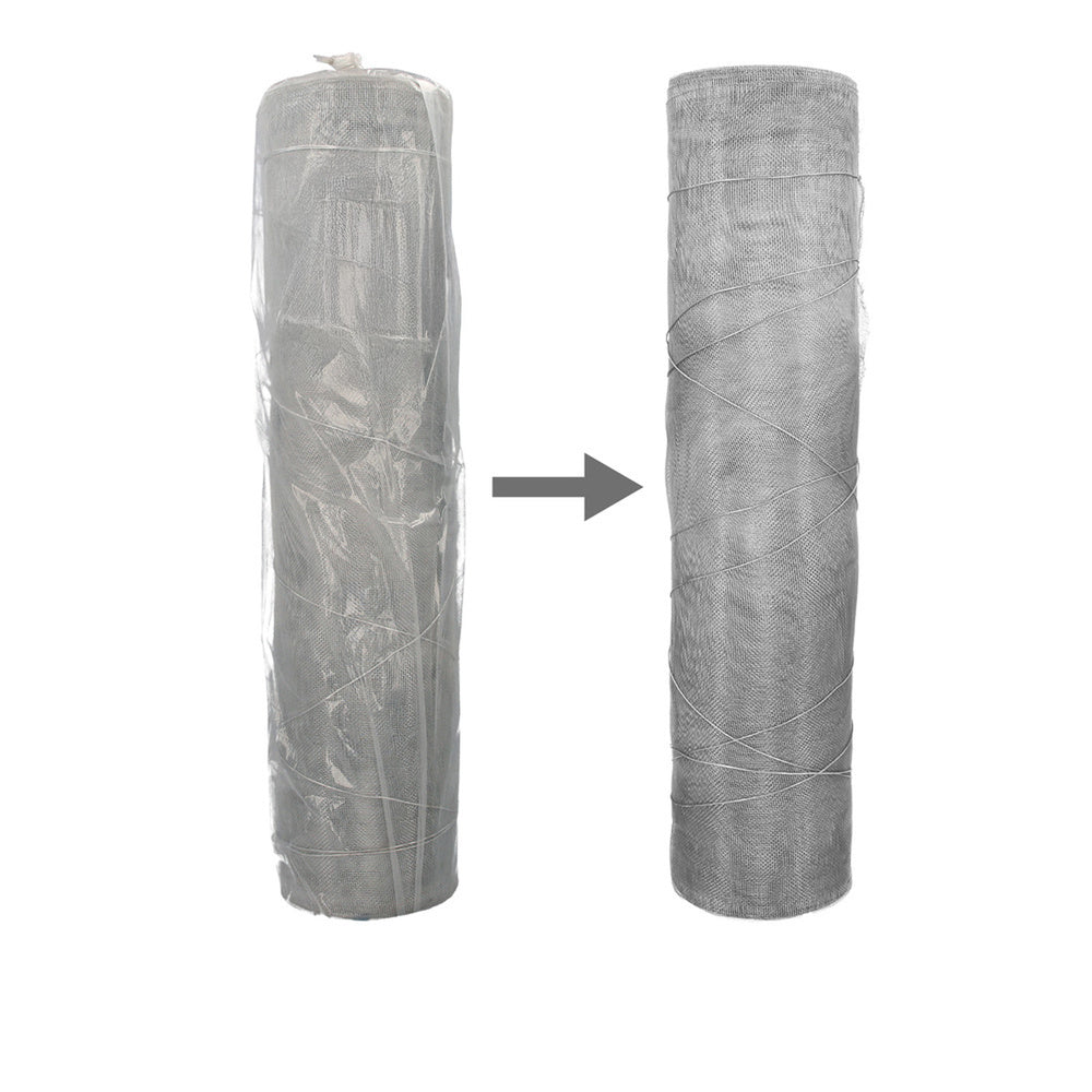Tela Mosquitera Aluminio 18x14/120  Rollo 30 metros