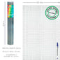 Malla Electrosoldada Galvanizada 6x6 / 80 cm. rollo 25 Metros Uso Domestico