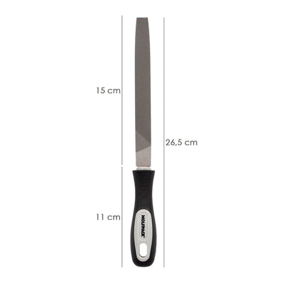Lima Con Mango Plana Punta Entrefina 6"