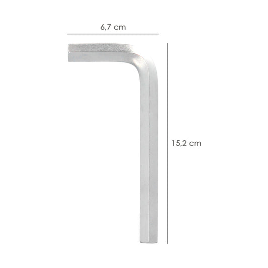 Llave Allen Standar Acero Cromo Vanadio Profesional 14 mm. Llave Hexagonal, Llave Allen Taller Mecanica, Llave Allen Bricolaje