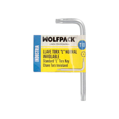 Llave Torx Inviolable Standar Acero Cromo Vanadio Profesional T10 mm. Llave Estrella, Llave Allen Estrella