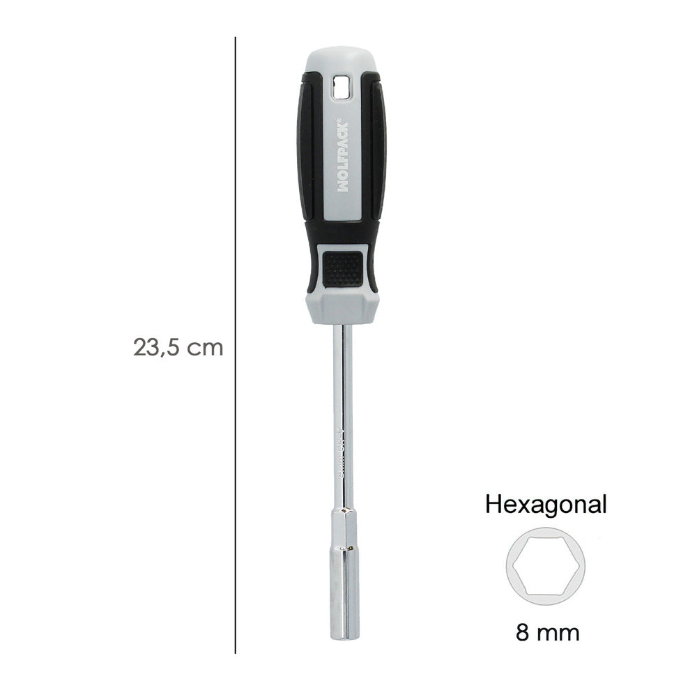 Destornillador Con Vaso 8,0 mm.