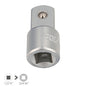 Adaptador Aumentador 1/2" Hembra A 3/4" Macho Acero Cromo Vanadio, Aristas Redondas, Reductor Carraca,