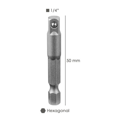 Adaptador Para Llaves De Vasos De 1/4"