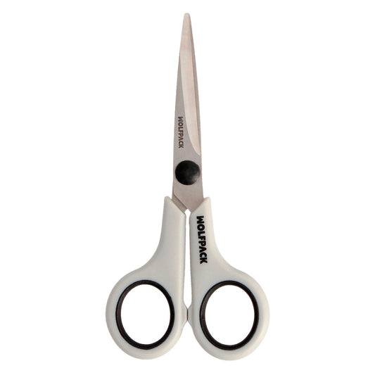 Tijeras Multiuso Acero Inoxidable 5,5" / 140 mm. Hojas Acero Inoxidable, Mango Comodo y Suave
