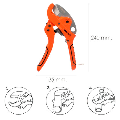 Tijeras Cortadora de Tubos Ø 42 mm.