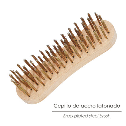 Cepillo Manual Acero Latonado Fundicion