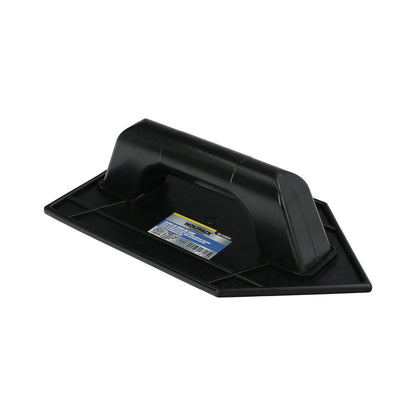 Talocha Plastico Punta Mango Redondo 26 x 14 cm. Negro Con Alveolos