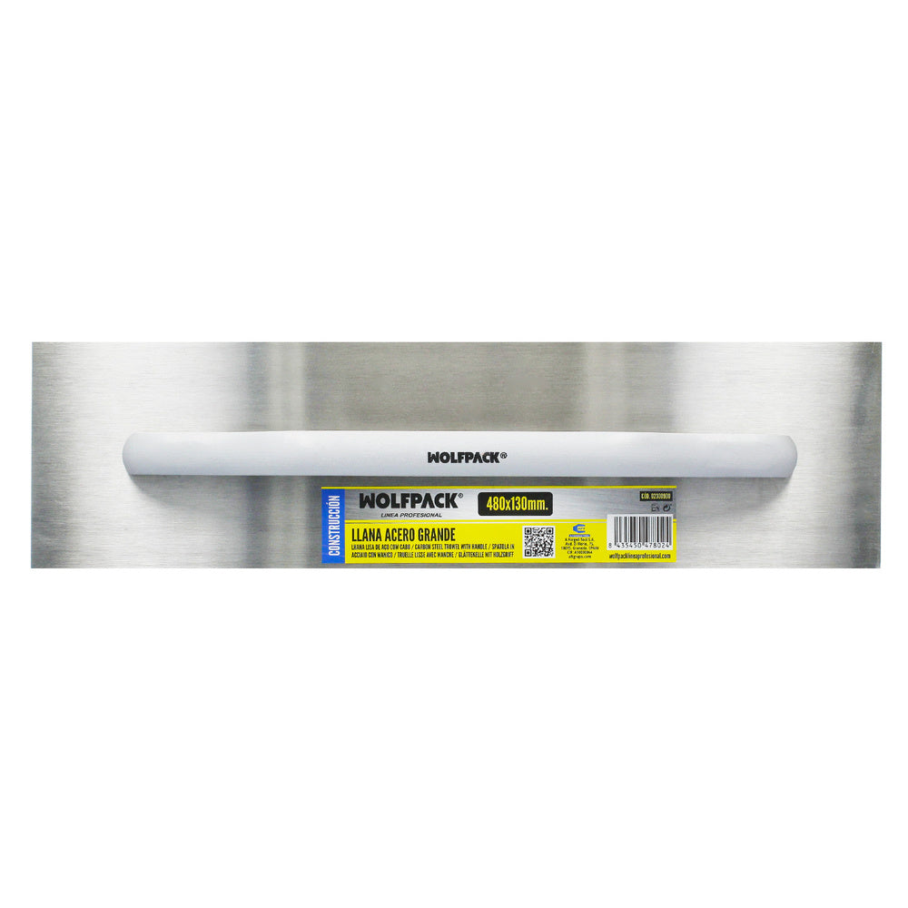 Llana Acero Grande 480x130 mm.
