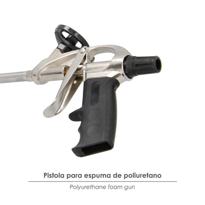 Pistola Para Espuma Poliuretano Con Adaptador PTFE
