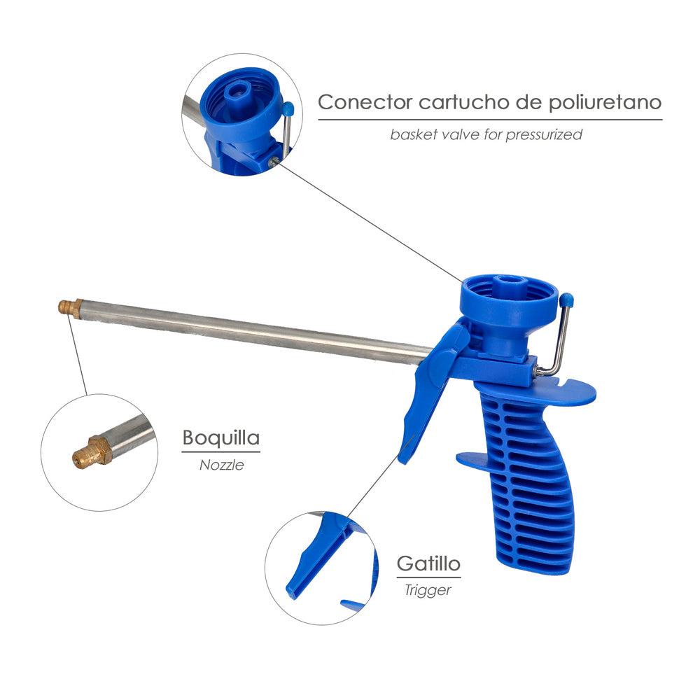 Pistola Aplicadora Espuma Poliuretano