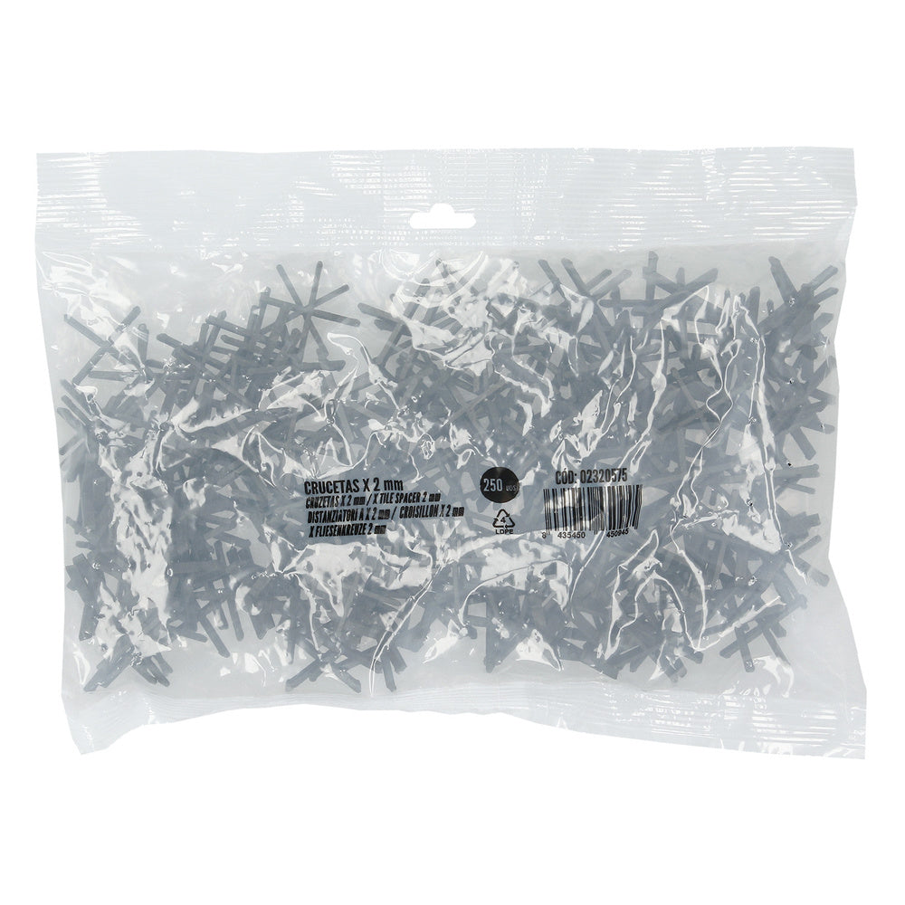 Crucetas Wolfpack Cruz 2 mm (Bolsa 250 Piezas)