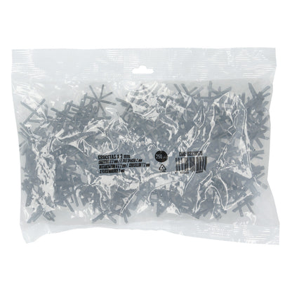 Crucetas Wolfpack Cruz 2 mm (Bolsa 250 Piezas)