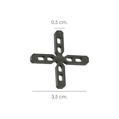 Crucetas Wolfpack Cruz 5 mm (Bolsa 250 Piezas)
