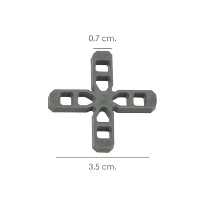 Crucetas Wolfpack Cruz 7 mm (Bolsa 250 Piezas)