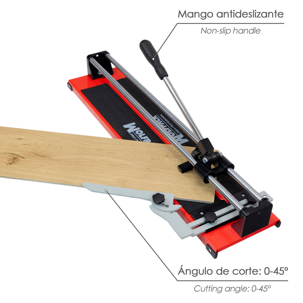 Corta Azulejos Profesional Base Acero 600 mm.