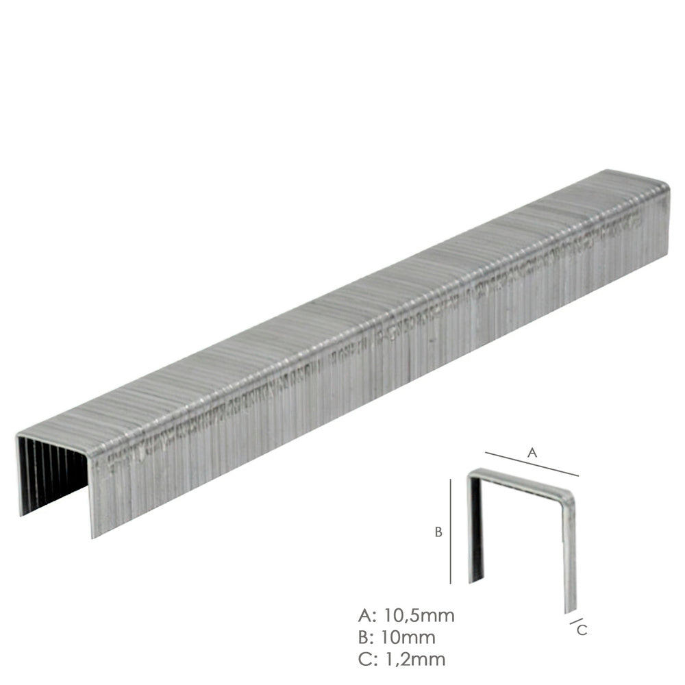 Grapa Maurer Numero 4 / 10 mm. 1.250 piezas