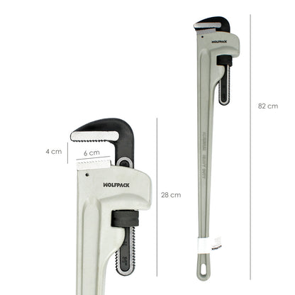 Llave Stillson Heavy Duty Aluminio 36" Llave Para Tubos, Llave Plomeria, Llave Para Tuberias, Llave Grifa.