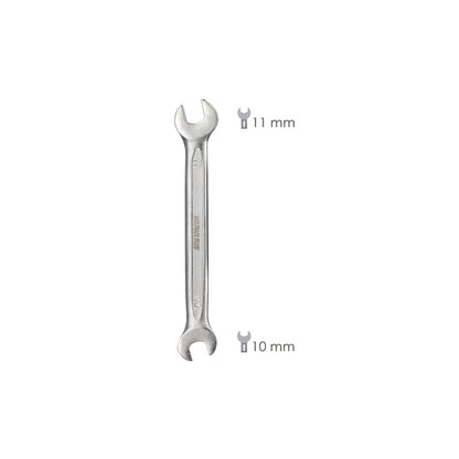 Llave Fija Plus Acero Cromo Vanadio 10x11 DIN 3110. Llaves Fijas Dobles