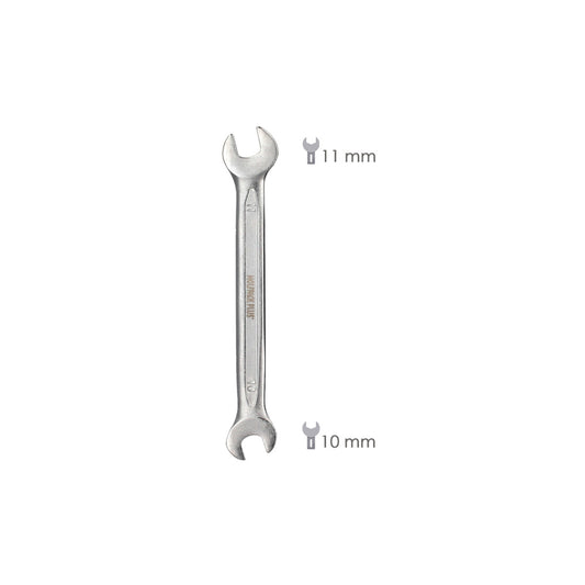 Llave Fija Plus Acero Cromo Vanadio 10x11 DIN 3110. Llaves Fijas Dobles