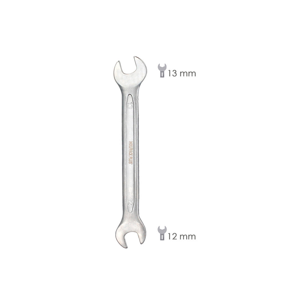 Llave Fija Plus Acero Cromo Vanadio 12x13 DIN 3110. Llaves Fijas Dobles