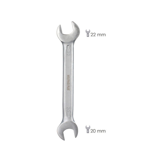 Llave Fija Plus Acero Cromo Vanadio 20x22 DIN 3110. Llaves Fijas Dobles