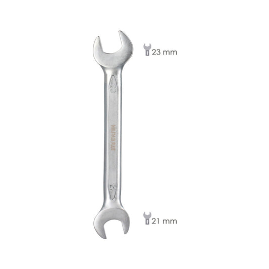 Llave Fija Plus Acero Cromo Vanadio 21x23 DIN 3110. Llaves Fijas Dobles