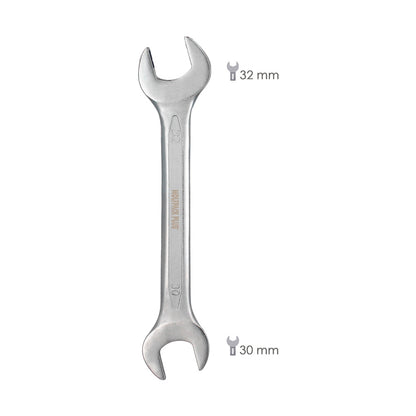 Llave Fija Plus Acero Cromo Vanadio 30x32 DIN 3110. Llaves Fijas Dobles