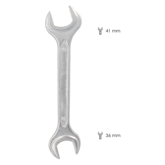 Llave Fija Plus Acero Cromo Vanadio 36x41 DIN 3110. Llaves Fijas Dobles
