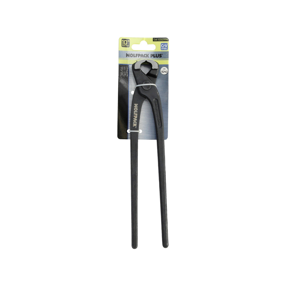 Tenazas Rusas Cromo Vanadio DIN / ISO 9242    10" Tenazas Ferralla, Carpinteria, Construccion