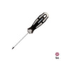 Destornillador Torx Inviolable Acero S2 Mango TPR Bimaterial. Medida T07 x Ø 3,0 x 75 mm.