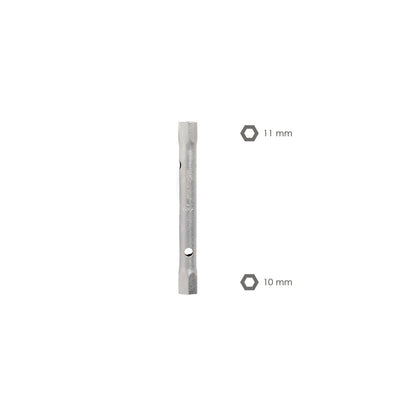 Llave Tubo Tubular 10x11 Fabricada en Acero Cromo Vanadio, Llave Grifería, Llave De Tubo Para Grifos, Llaves De Tubo Doble