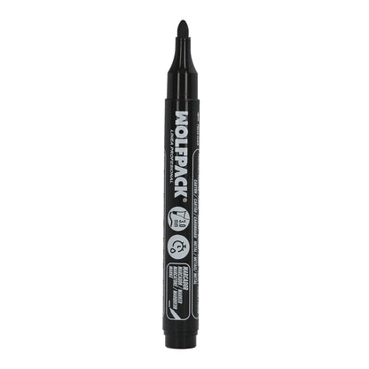 Rotulador Permanente Profesional Negro.