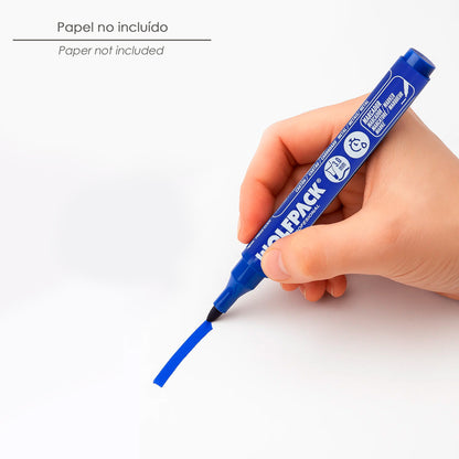 Rotulador Permanente Profesional Azul.