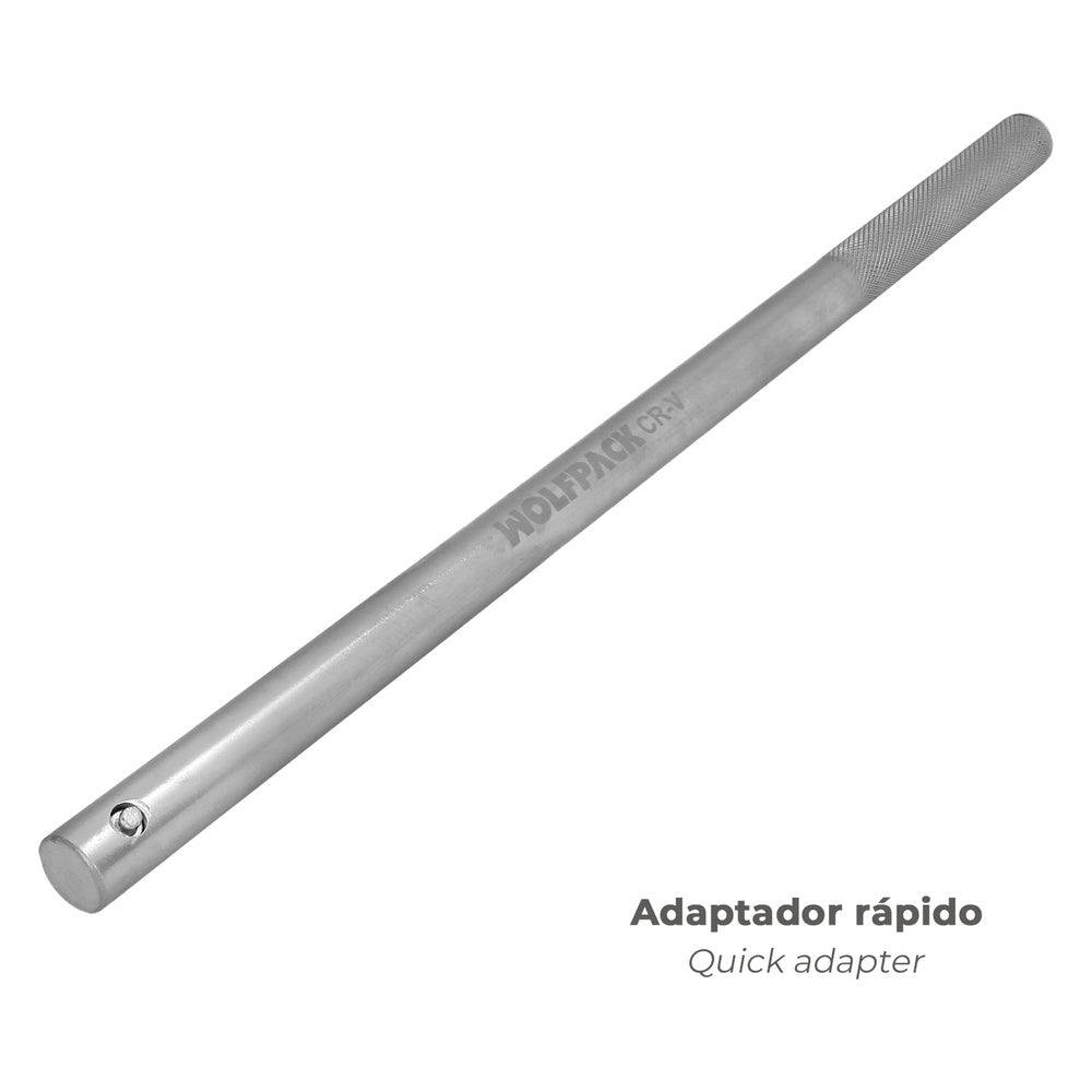 Mango Recambio Para Juego Llaves De Vaso Cromo Vanadio 21 Piezas 3/4" Plus  Con Maletin 02350060