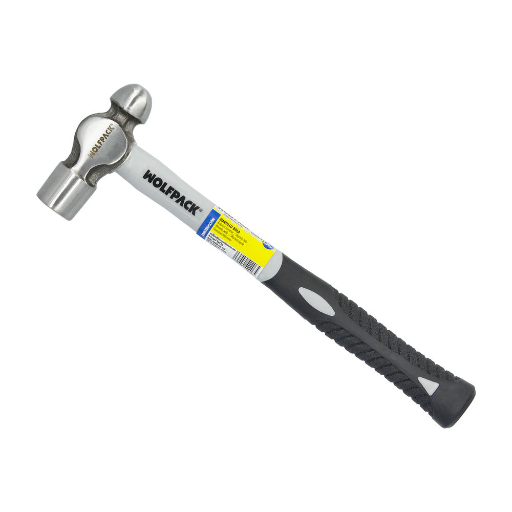 Martillo Bola 500 Gramos Mango Fibra Vidrio