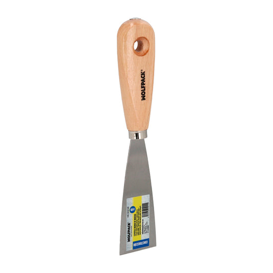 Espatula Mango Madera Hoja Acero 40 mm. Aplicar Yeso, Pintora, Masillas, Pladur, etc.
