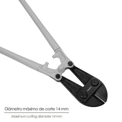 Cortarremaches 350 mm / 14" Hojas de Cromo Vanadio