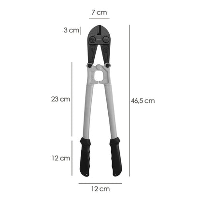 Cortarremaches 450 mm / 18" Hojas de Cromo Vanadio
