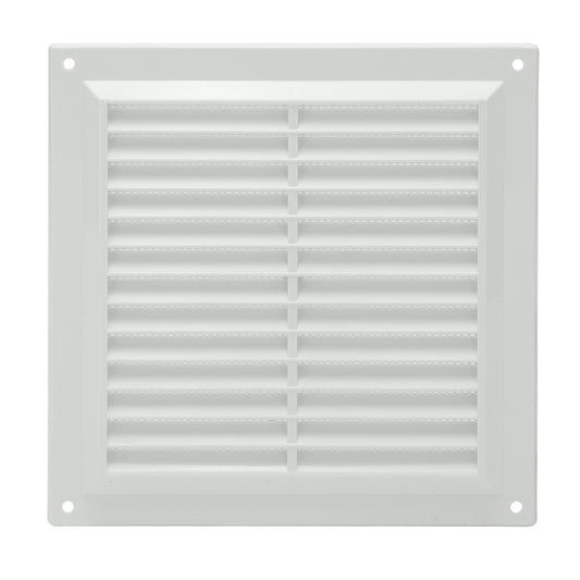 Rejilla Plastico Sobreponer Con Malla Posterior 20x20 cm.